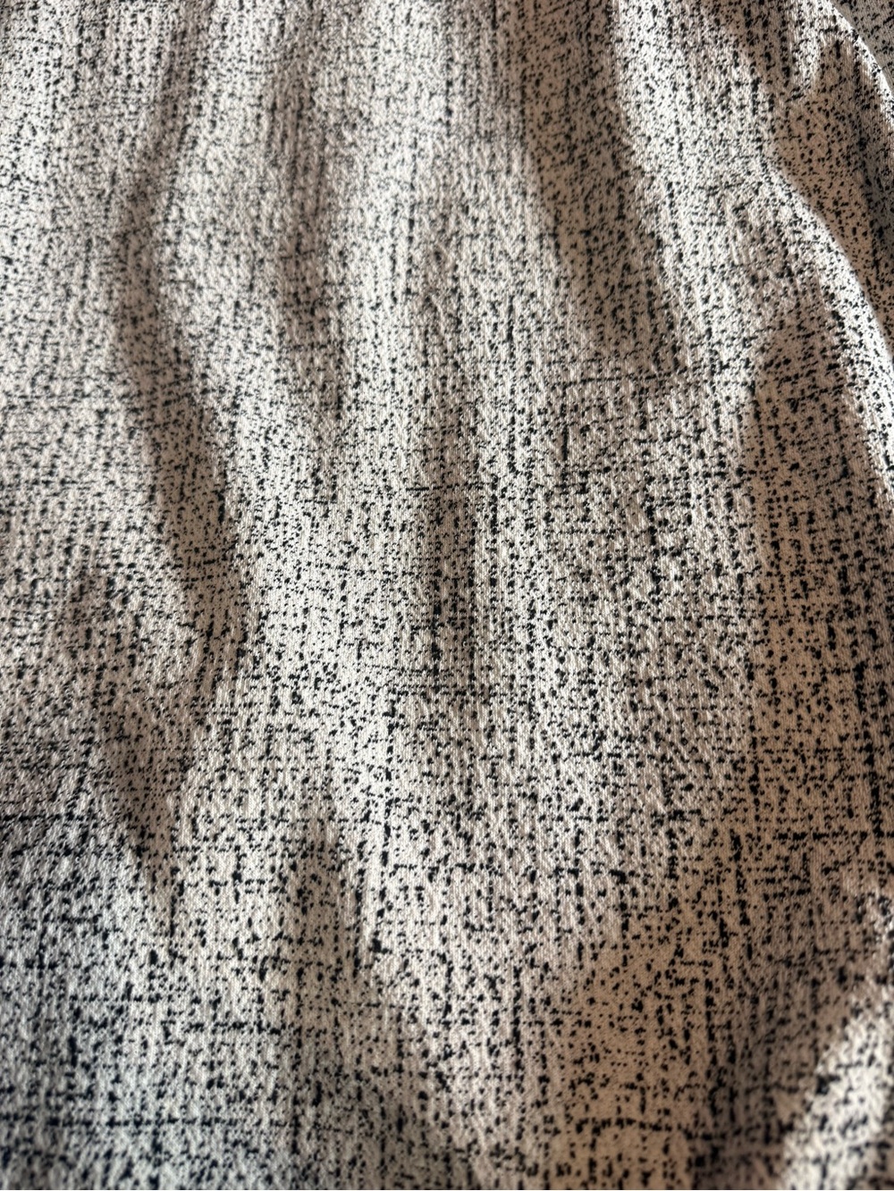 Express Sleeveless Tweed-Texture Midi Dress in Light Gray - Picture 2 of 6